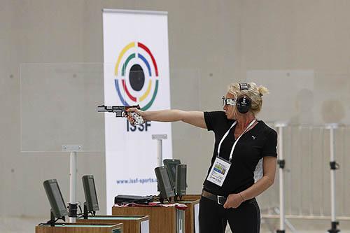 Maria Grozdeva garante primeiro ouro para seu país / Foto: Wagner Meier/CBTE